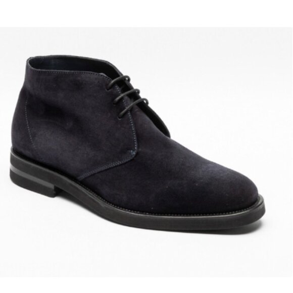 NIB Giorgio Armani Men\'s Black Suede Chukka Boots Size 11 Style X2M138 main image 15